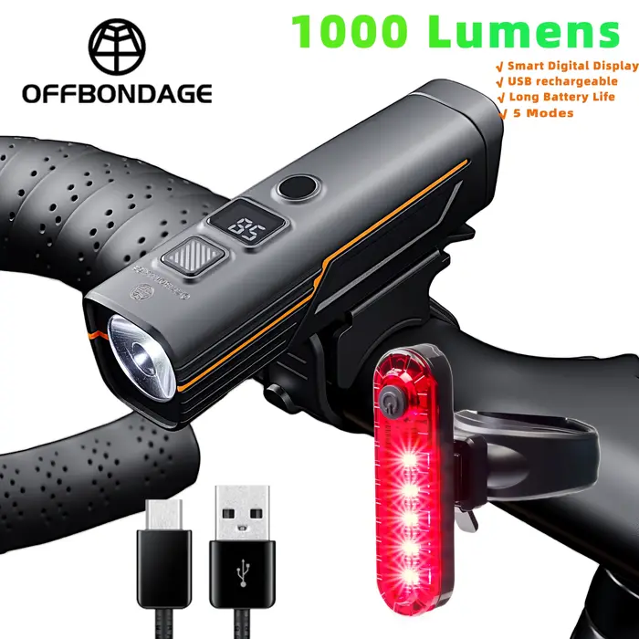 Lumière de vélo étanche
