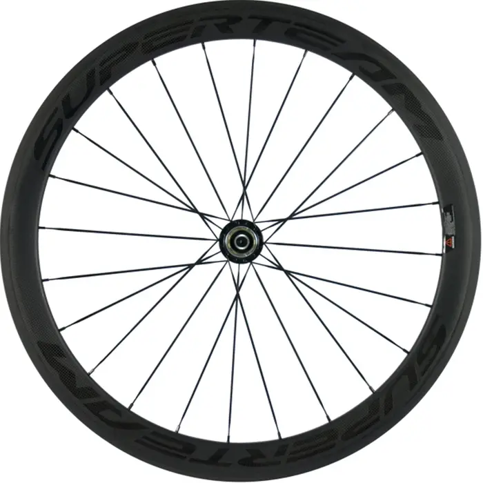 UCI approuvé SUPERTEAM 50mm pneu carbone roues roue de vélo de route 700C