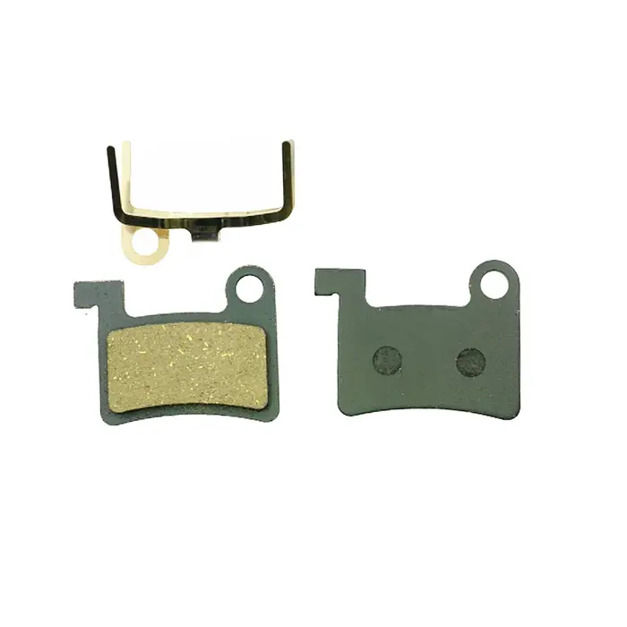 Plaquettes de frein à disque hydraulique en résine semi-métallique haute performance pour vélo électrique VTT route et BMX avec support en acier