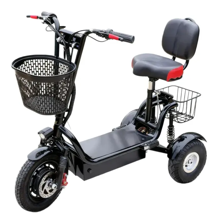 Mini Tricycle électrique pliable de 10 pouces pour adultes