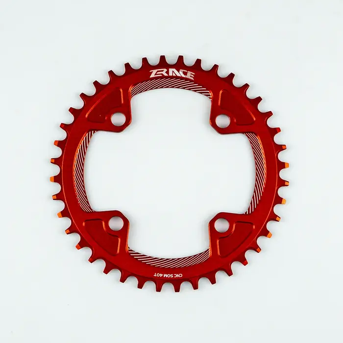 ZRACE Pignon à dents étroites 40T/42T/44T/46T/48T/50T/52T, Plateau de chaîne BCD104, AL7075 CNC, VTT