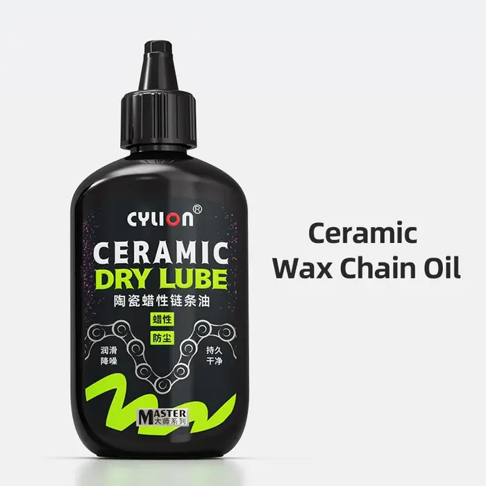 Cylion 120ml lubrifiant pour chaîne de vélo tout temps/céramique lubrifiant sec liquide lubrifiant p