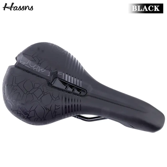 HASSNS Selle de vélo de route et VTT Selin confortable, coussin de selle ergonomique pour le cyclism