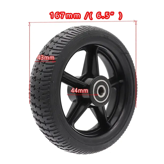 Roue pleine anti-explosion 165x45