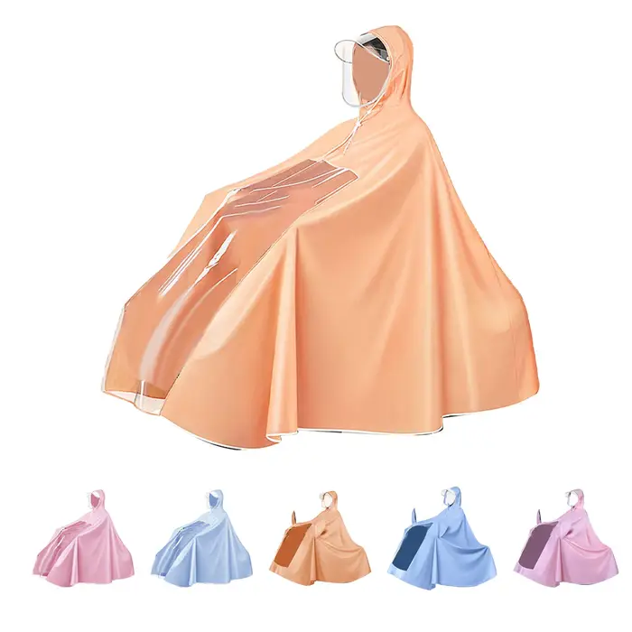 Poncho de pluie de cyclisme batterie électrique Cycle imperméable