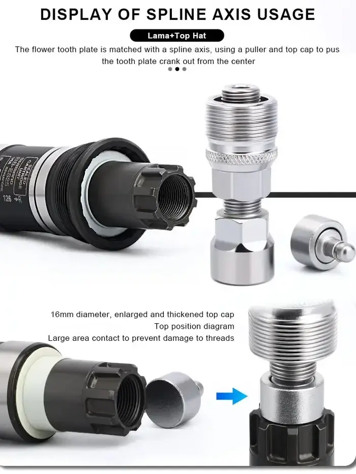 Extracteur de manivelle de vélo Durable