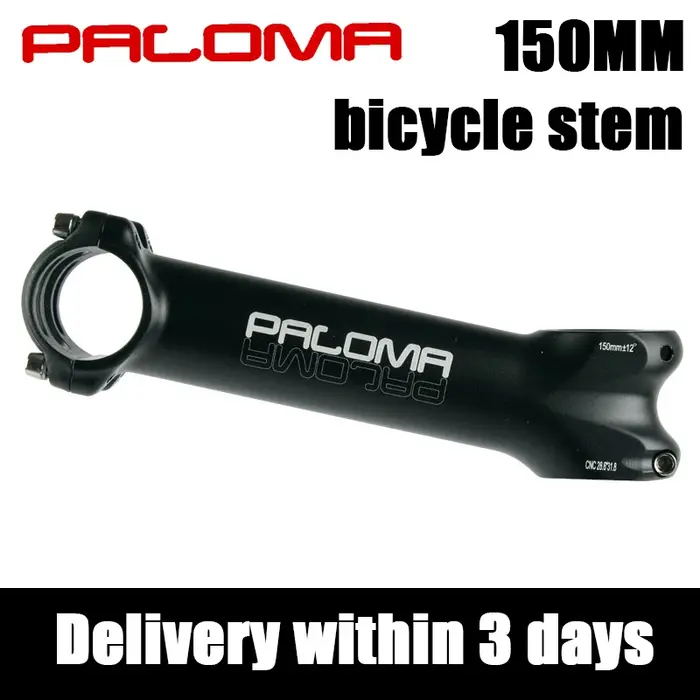 Paloma tige étendue de vélo 150mm de Long poignée CNC 12 degrés 28.6*31.8mm accessoires d'équipement