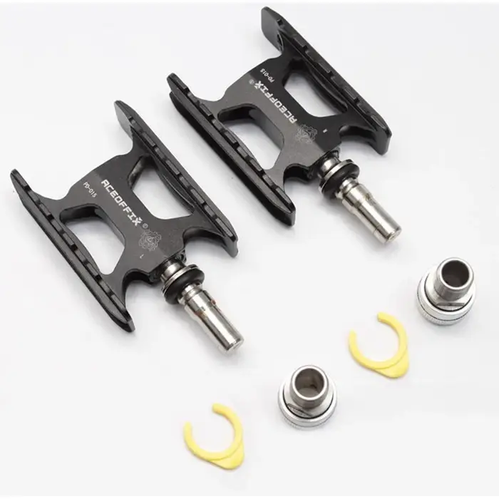 Aceoffix pédale de vélo ultralégère à Double dégagement rapide pour adaptateurs Brompton JAVA Fnhon