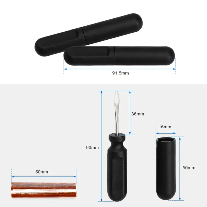 Kit de réparation de pneus de vélo sans chambre à air