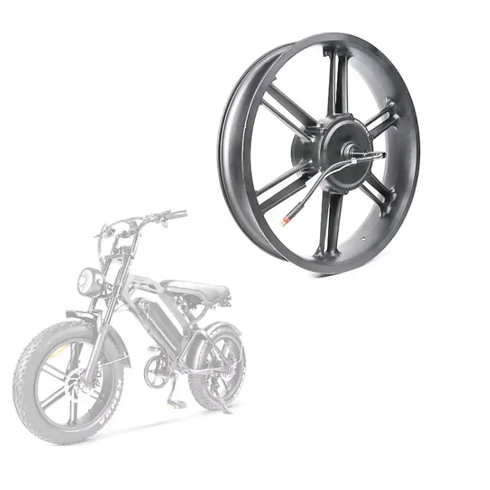 Super73 moteur avant et arrière roue intégrée jeu de roues 20X4.0 moyeu
