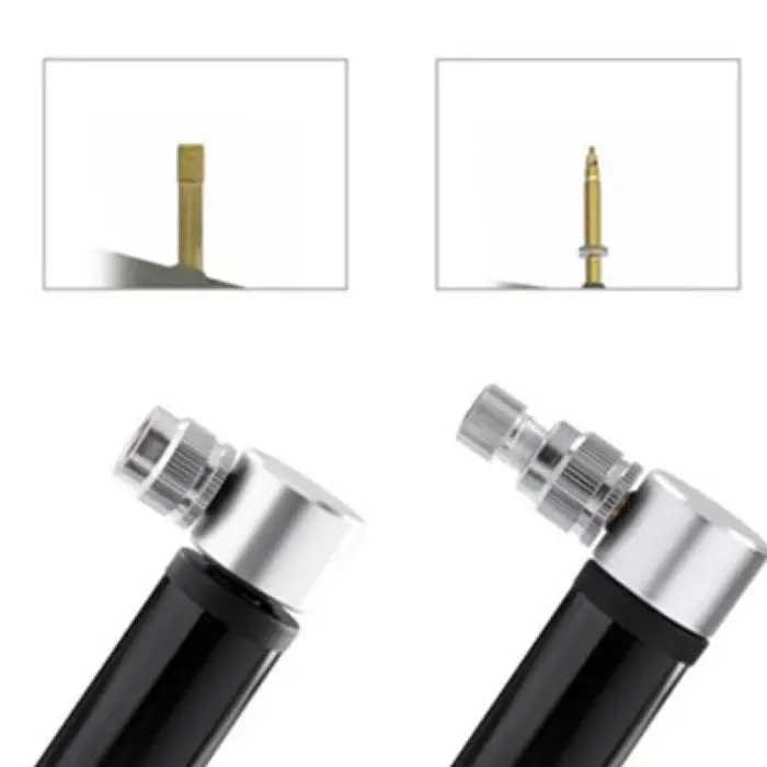 Mini pompe à vélo Portable en alliage d'aluminium