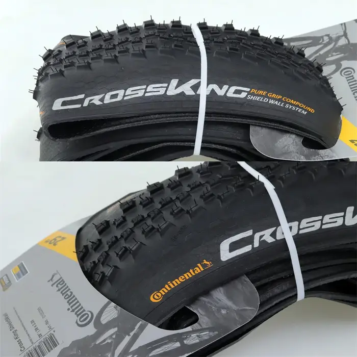 Continental Cross King vtt 29x2.2/2.3 pouces pneu pliant Tubeless 3/180 TPI Performance TLR 29x2.2 "système de paroi de protection pliante E-25