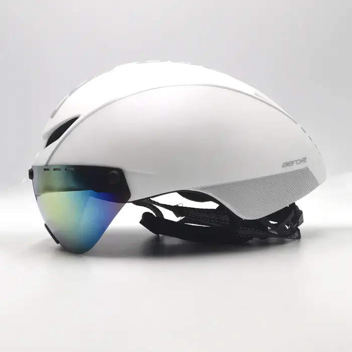 Nouveau YUMAJ TT casque lunettes Aero route casques de vélo course cyclisme vélo sport casque de séc
