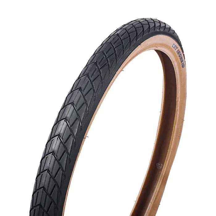 CST 20 pouces pneus de vélo 406 20X1.75 20X1.95 bord de peau marron rétro pneu