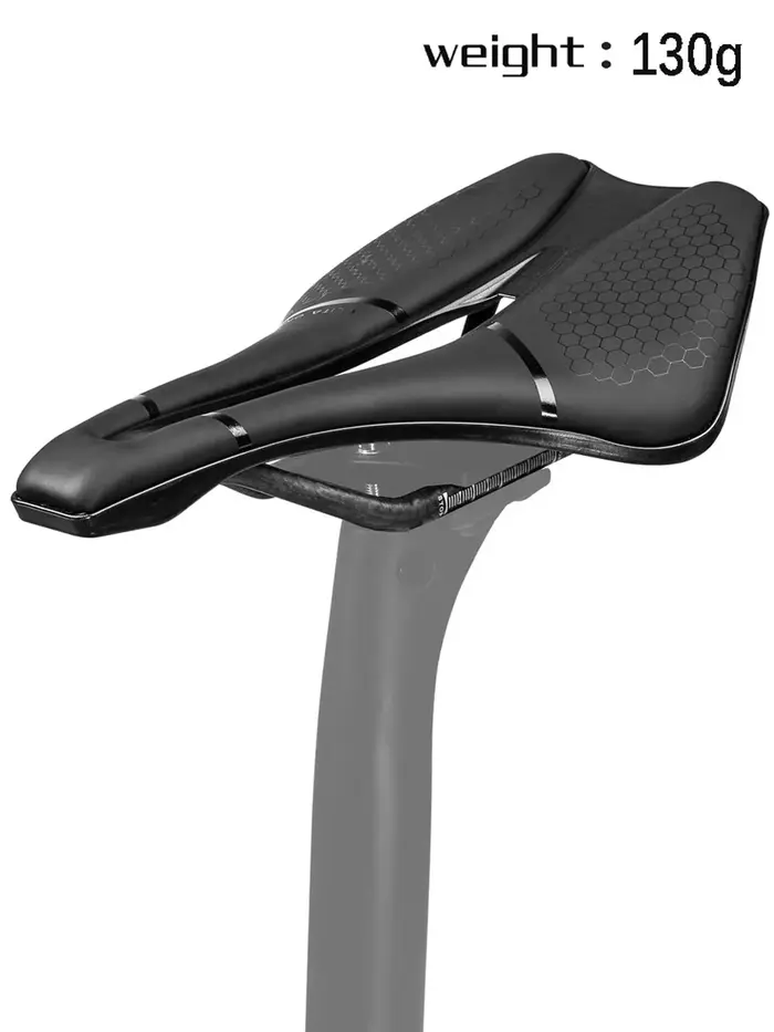 Elitaone selle de vélo sur Rail en carbone 130g léger 245x139mm