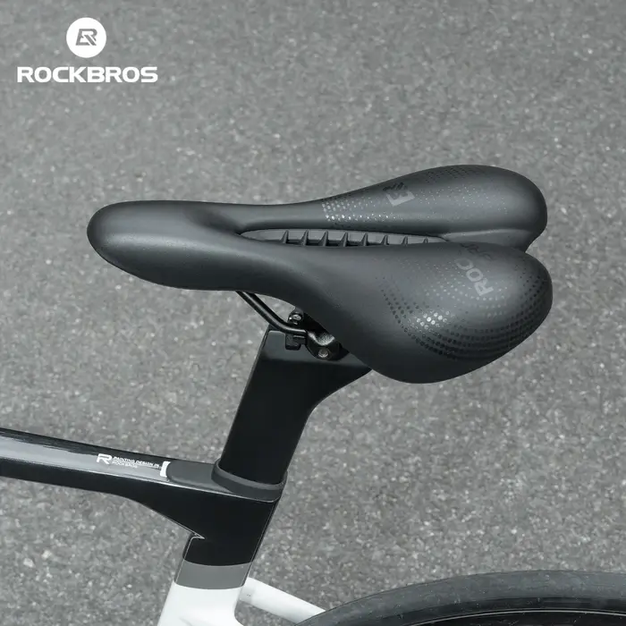 Selle de vélo ROCKBROS en cuir PU