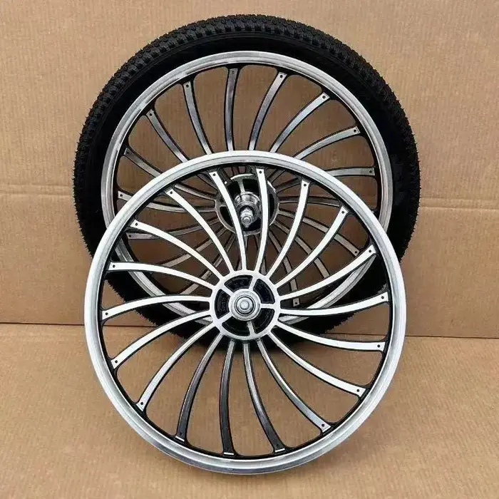 Jeu de roues de vélo 16 et 20 pouces