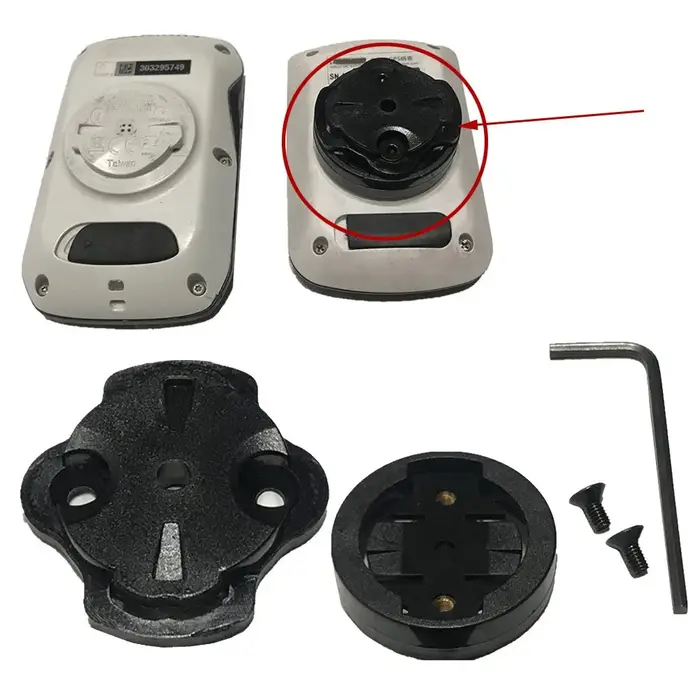 1pc vélo vélo support d'ordinateur accessoire de réparation pour Garmin pour IGPSPORT adaptateur noir support de cyclisme accessoire de réparation