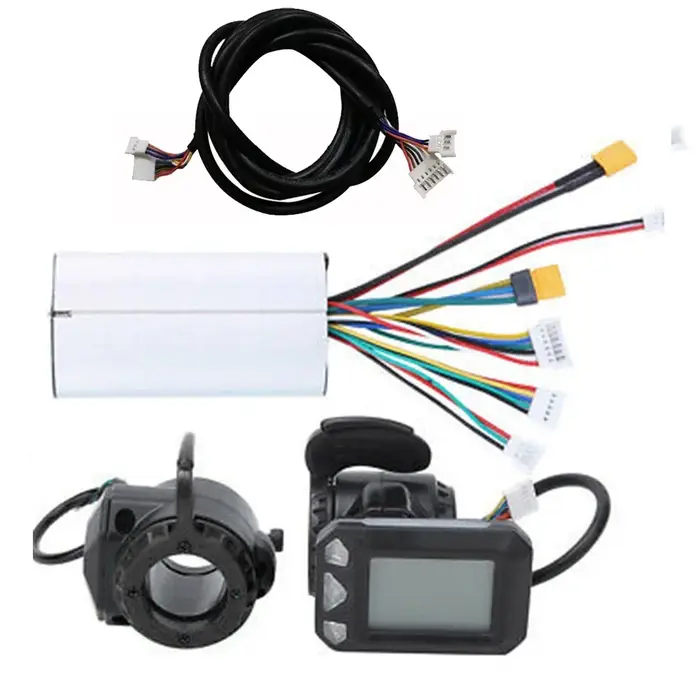 24/36V 350W avec écran LCD moniteur jeu de freins contrôleur e-scooter électrique Scooter vélo pièces d'équipement de cyclisme