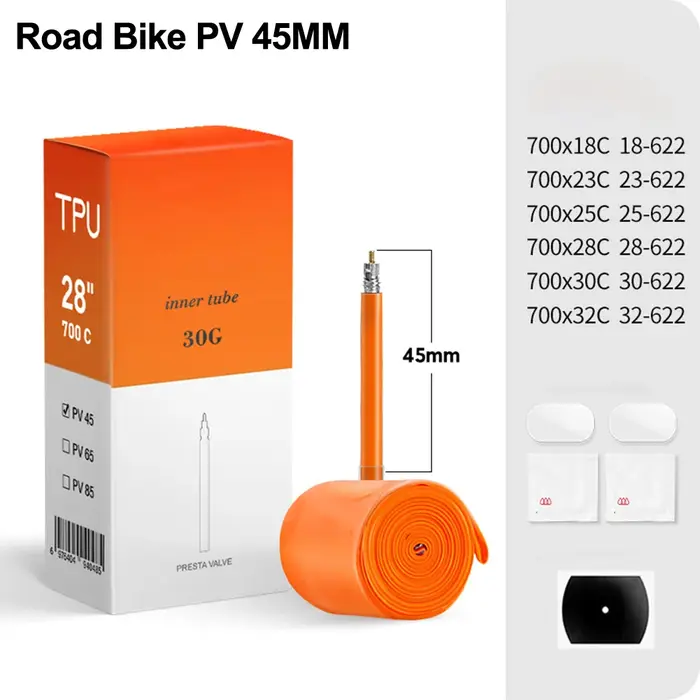 Chambre à Air Ultralégère pour Vélo