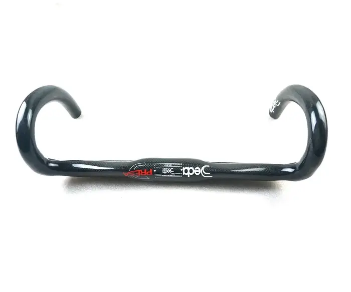 Guidon de vélo de route entièrement en carbone