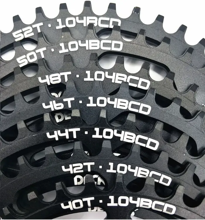 DECKAS rond 104BCD 40/42/44/46/48/50/52 T Getande vélo de montagne Wiel vtt