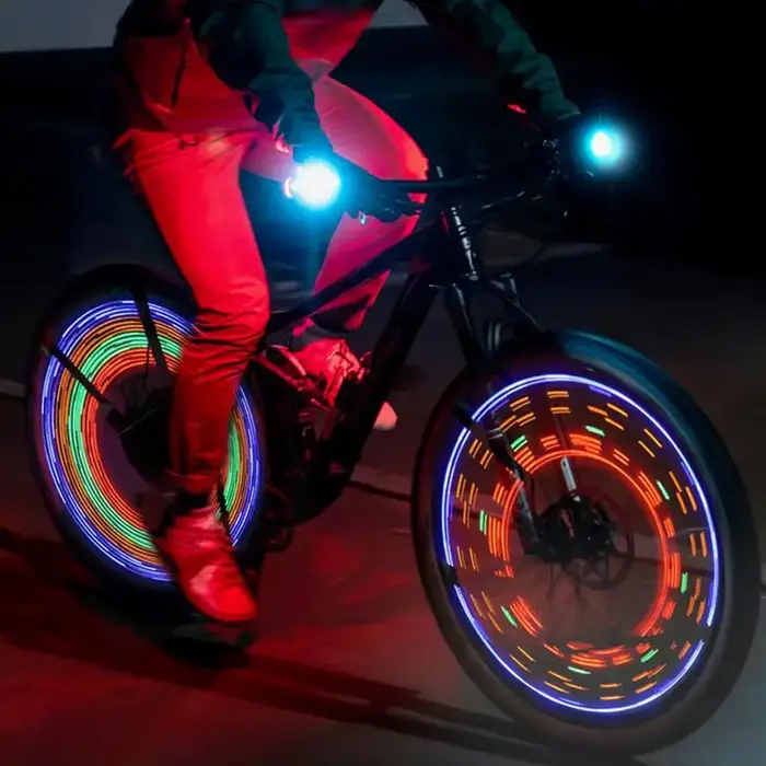 Lumières pour roues de vélo 16LED