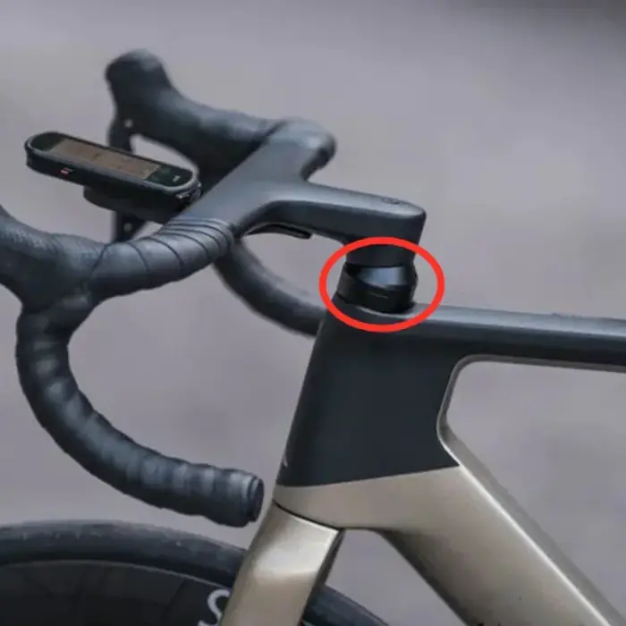 Casques de vélo de route rondelle conique VTT nouveau alliage d'aluminium CNC casques couverture entretoises de tige vtt vélo pièces de cyclisme
