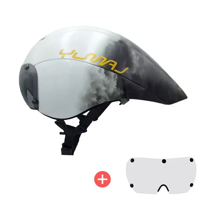 Casque de triathlon TT amélioré pour l'entraînement cycliste et la compétition