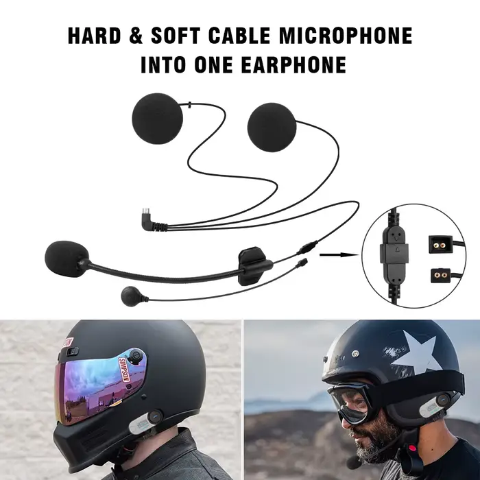 Bluetooth moto Interphone casque