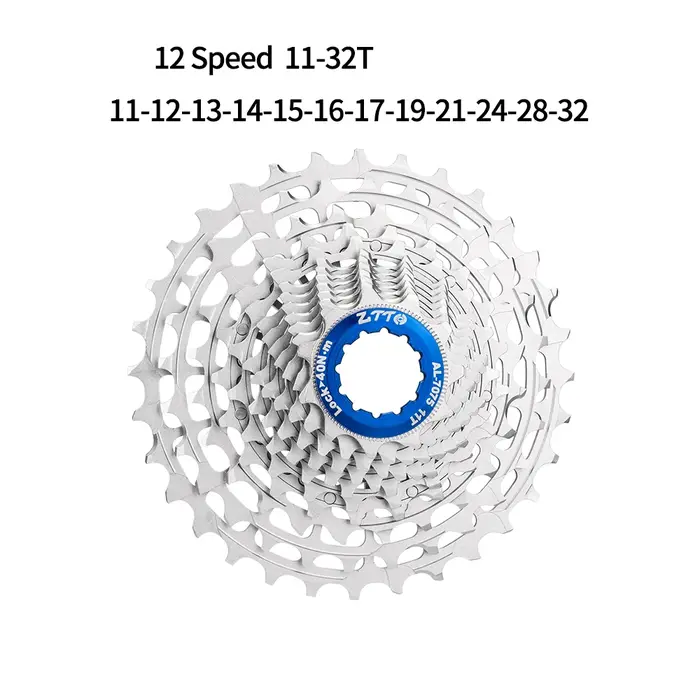 ZTTO Ultraight vélo de route 12 vitesses HG Cassette 12 V 34T 36T roue libre extrêmement légère 12 S 28/30/32T volant