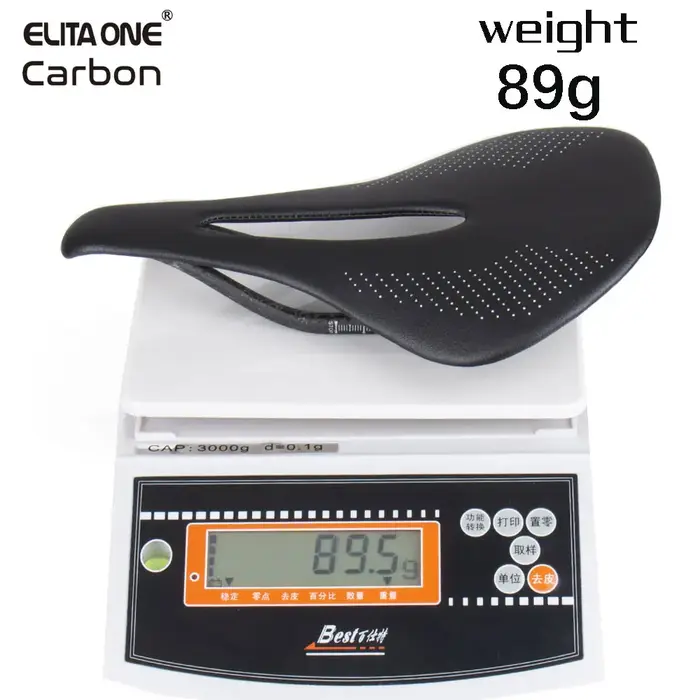 ELITA ONE selle de vélo vtt/route 240*143mm Rails en carbone 7x7mm siège de vélo Super léger 90g