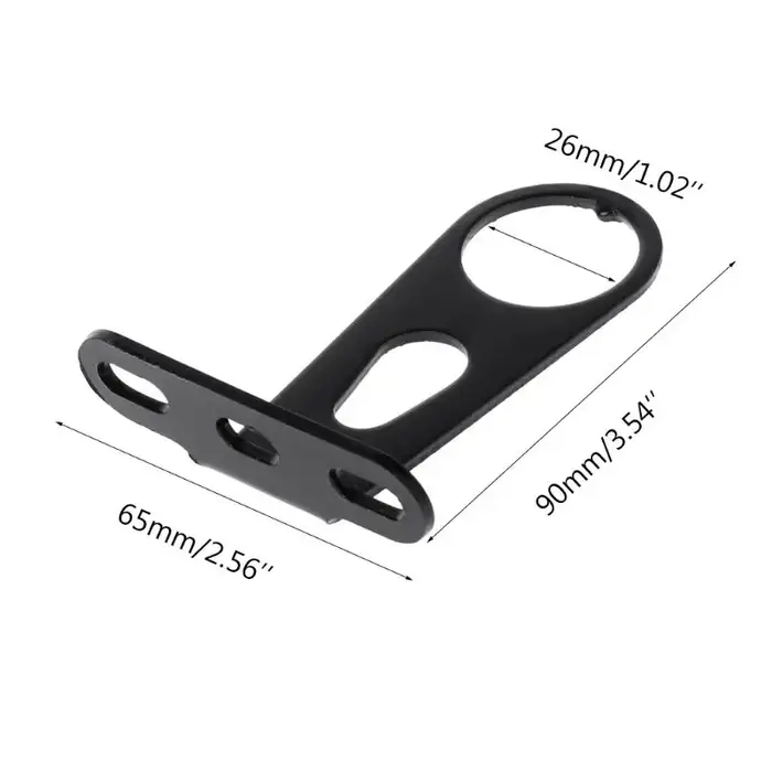 Support de lampe avant et arrière pour vélo
