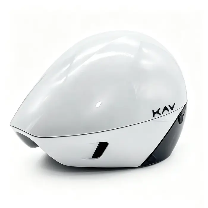 Casque de vélo de route aérodynamique pour triathlon, casque de vélo de contre-la-montre avec visière intégrée pour la course