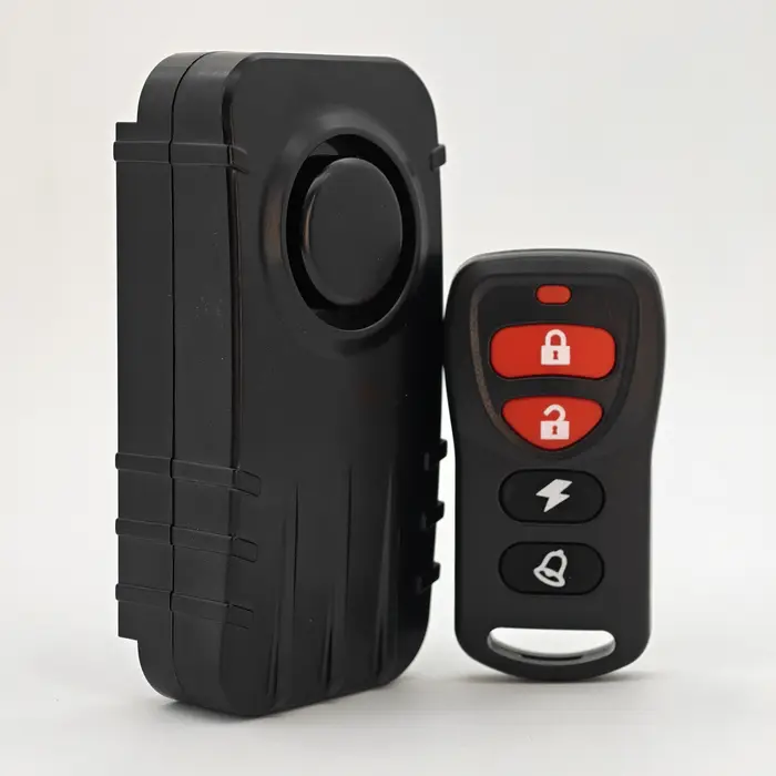 Alarme antivol pour vélo et moto, 113db, capteur de vibrations de sécurité sans fil, étanche, alarme