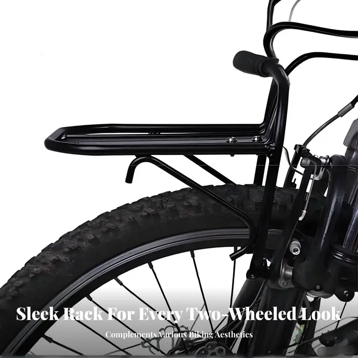 Porte-bagages avant pour vélo, accessoires pratiques et professionnels pour vélos de montagne/route, porte-bagages avant pour vélo