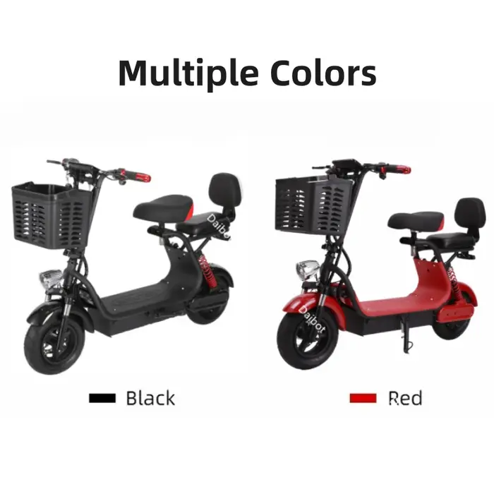 1000W 48V puissant Scooter électrique léger 2 roues pour adulte 11 pouces Mini