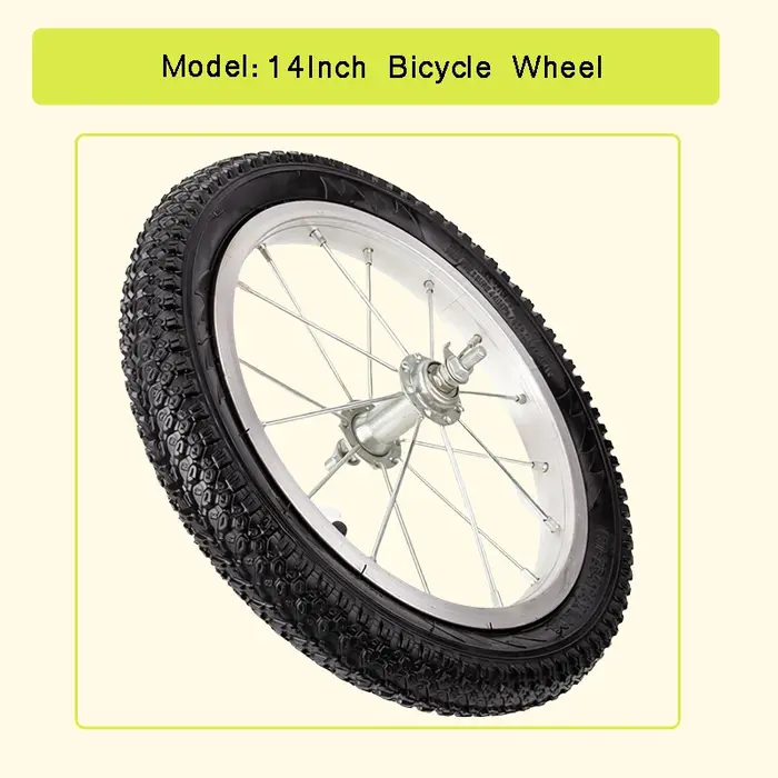 Ensemble de roues de vélo de 14 pouces