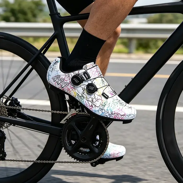 Chaussures de cyclisme sur route pour hommes et femmes