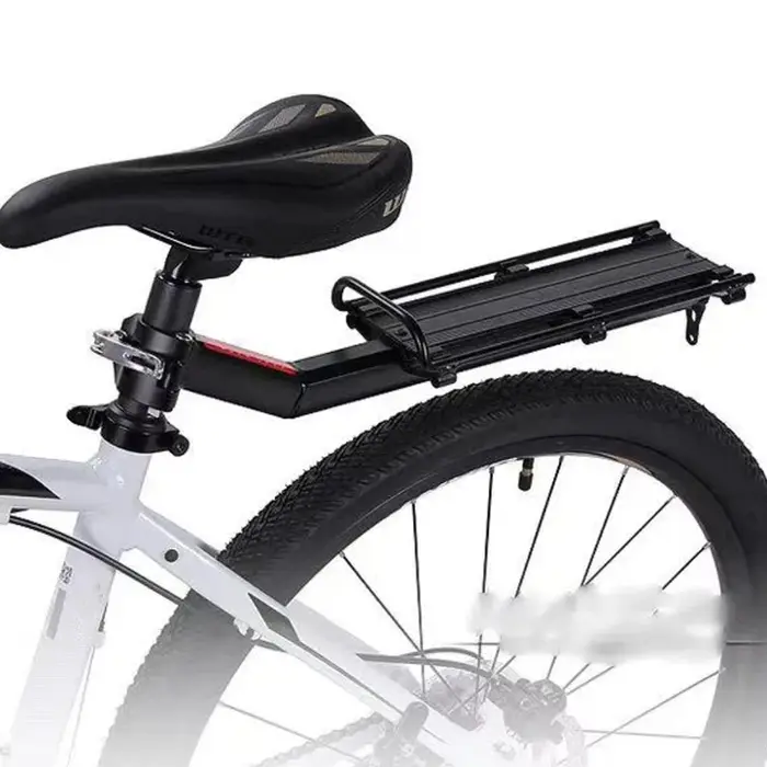 Porte-bagages arrière de vélo en alliage d'aluminium, porte-bagages de vélo à dégagement rapide, sup