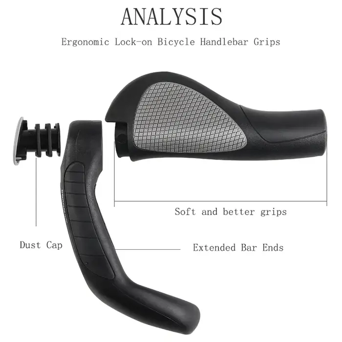 ERGON – poignées de guidon de vélo ergonomiques