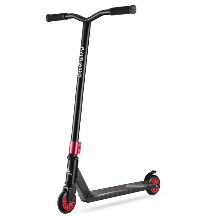Trottinette Freestyle en Alliage d'Aluminium, Niveau Débutant, Rotation à 360 Degrés, Grande Vitesse