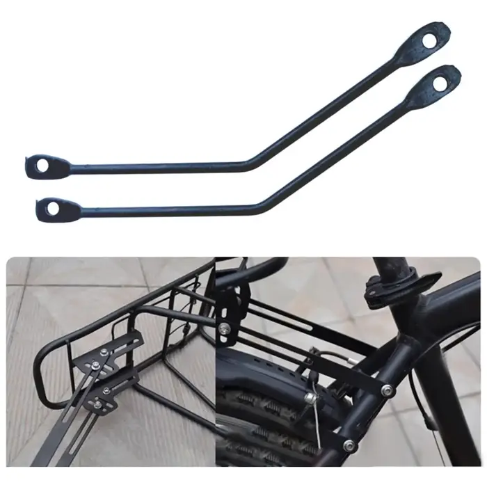 2x porte-bagages tige de Support arrière