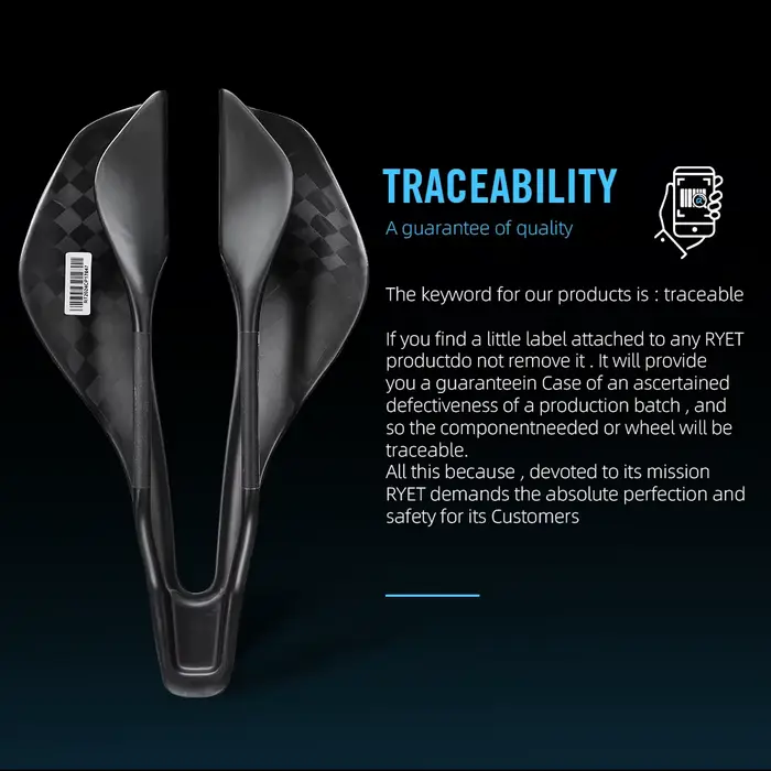 Selle en carbone super légère RYET