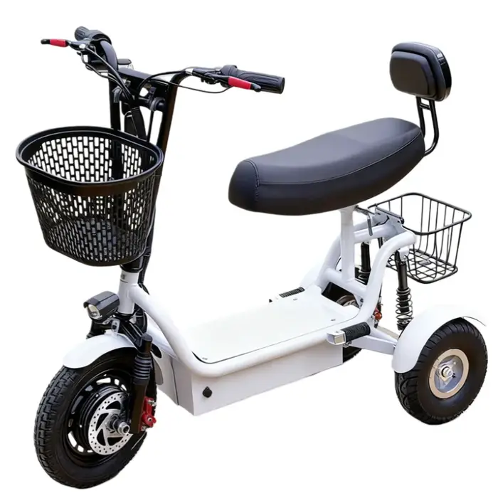 Mini Tricycle électrique pliable de 10 pouces pour adultes
