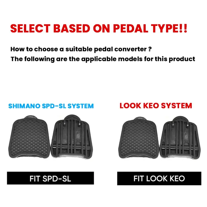 Convertisseur de pédale de vélo adaptateur
