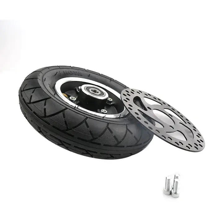 Roue gonflable de 8 pouces 200x50 avec disque de frein pour trottinette électrique Speedway Mini 4 Pro