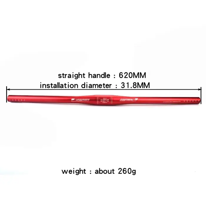 Guidon de vtt XM en forme d'hirondelle