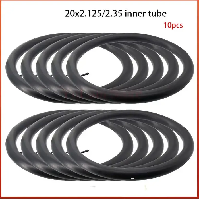Vélo électrique 20x2.125/2.35 chambre à air 20X2.125 pneus de 20 pouces de haute qualité 20X2.35 utilisés pour vélos