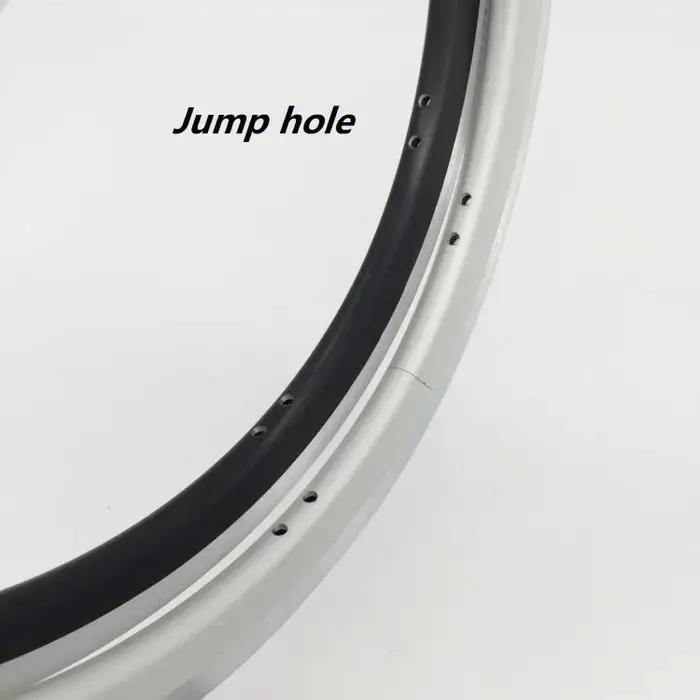 Jantes CNC double couche en alliage d'aluminium pour vélo pliant Bromsilice
